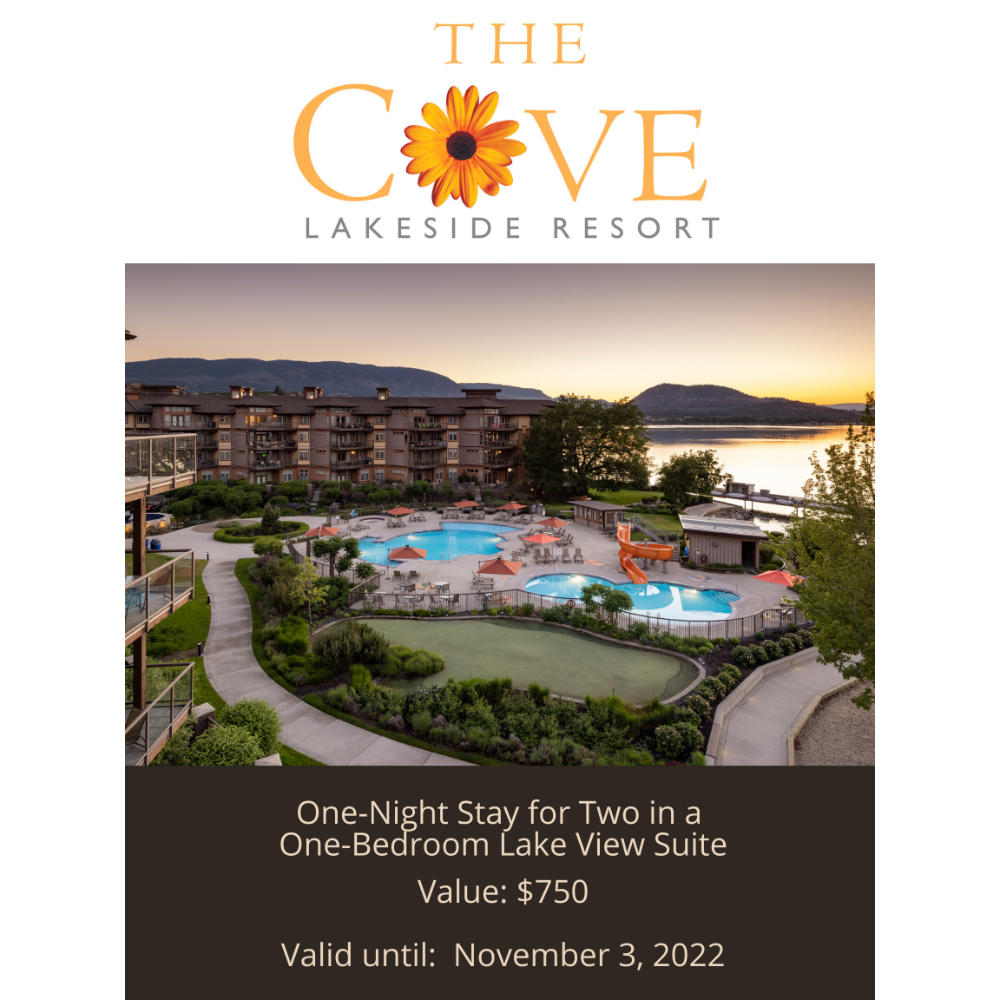 The Cove Lakeside Resort One-Night Stay for Two in a One-Bedroom Lake View Suite 