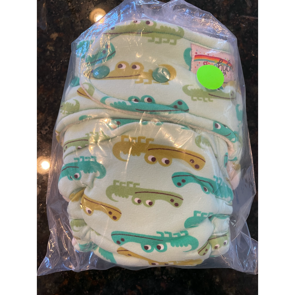 Goodmama Hybrid Cloth Diaper (Alligator Print)