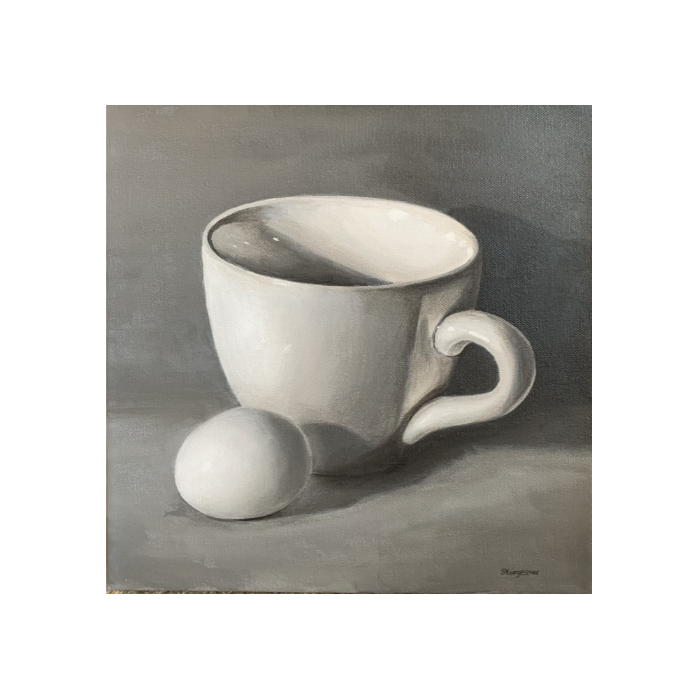 Mug & Egg  By Mary Steingesser