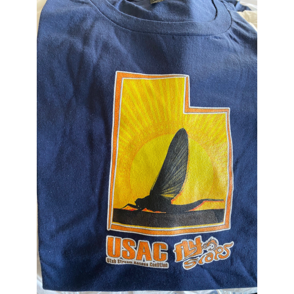USAC Fly Shops T-shirt  Large