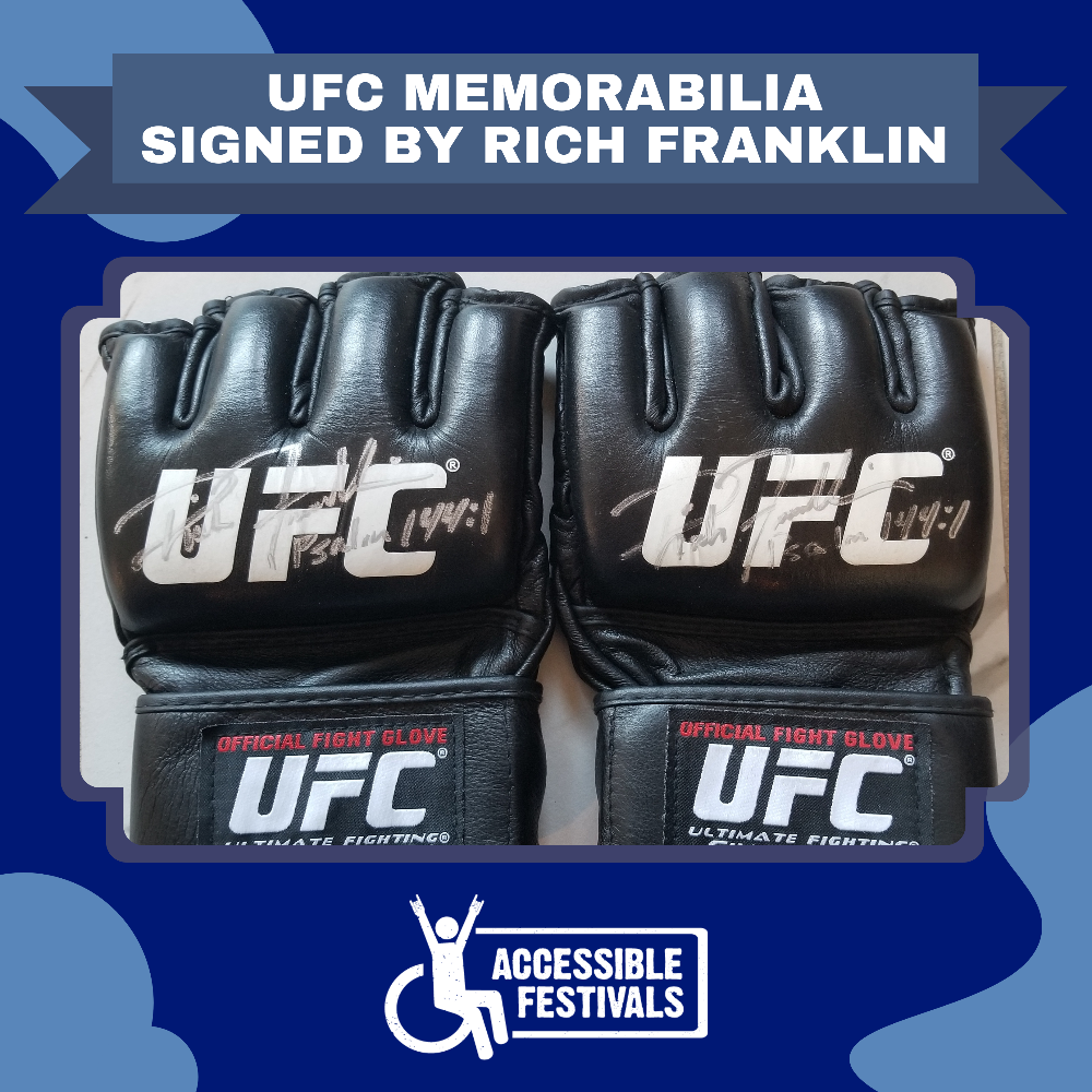 UFC Memoriabilia - signed by Rich Franklin