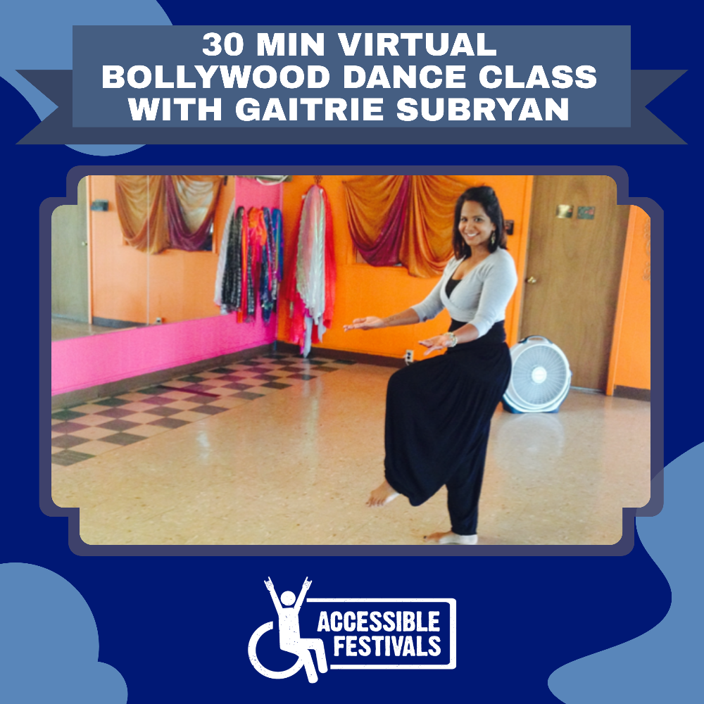 30-minute Virtual Bollywood class