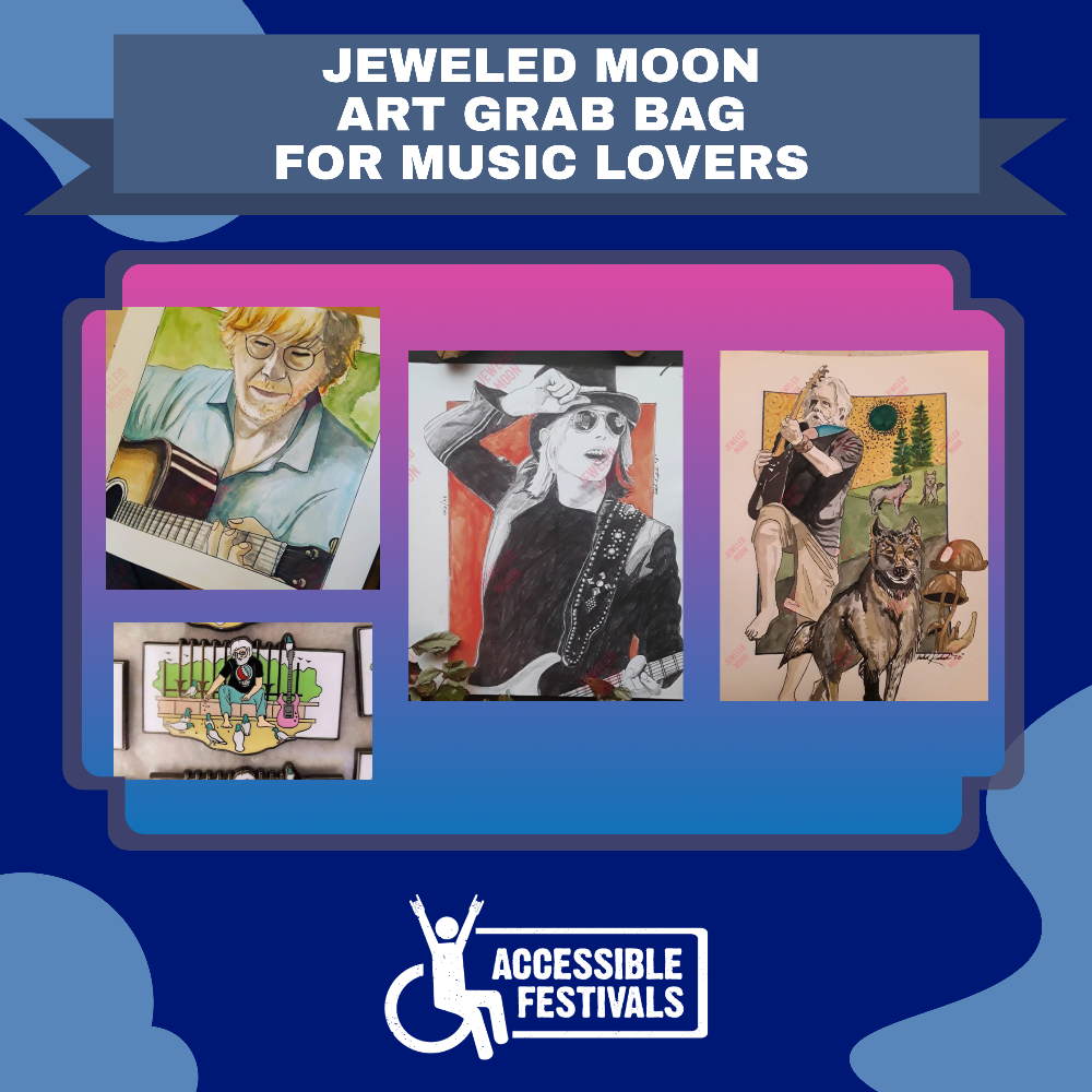 Music Lovers Art Grab Bag by Jeweled Moon