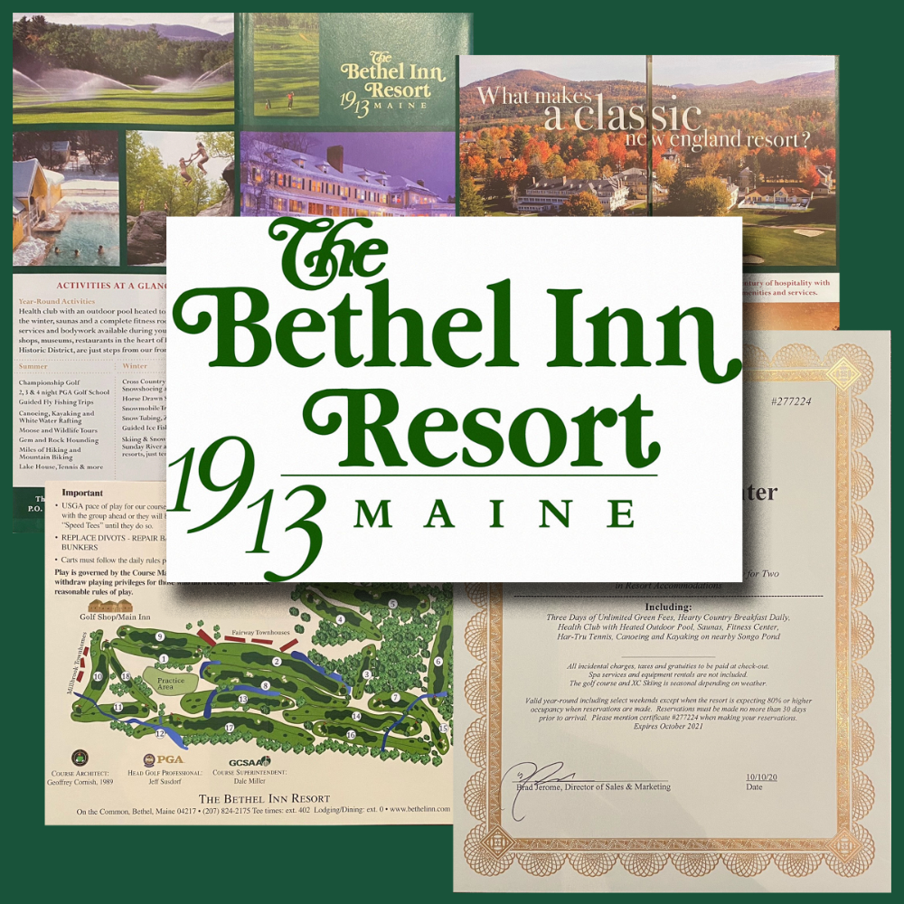 Bethel Inn Resort 3 Day, 2 Night Golf & Stay Getaway for Two