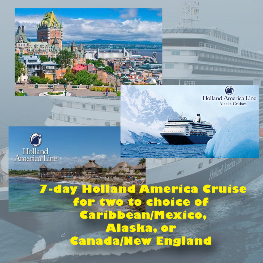 Holland America 7-Day Cruise for 2