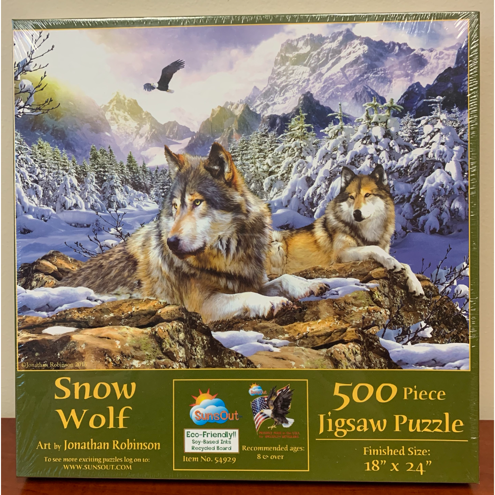 Snow Wolf Puzzle