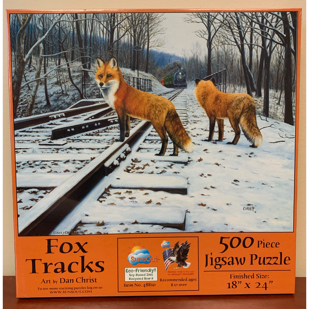 Fox Tracks Puzzle