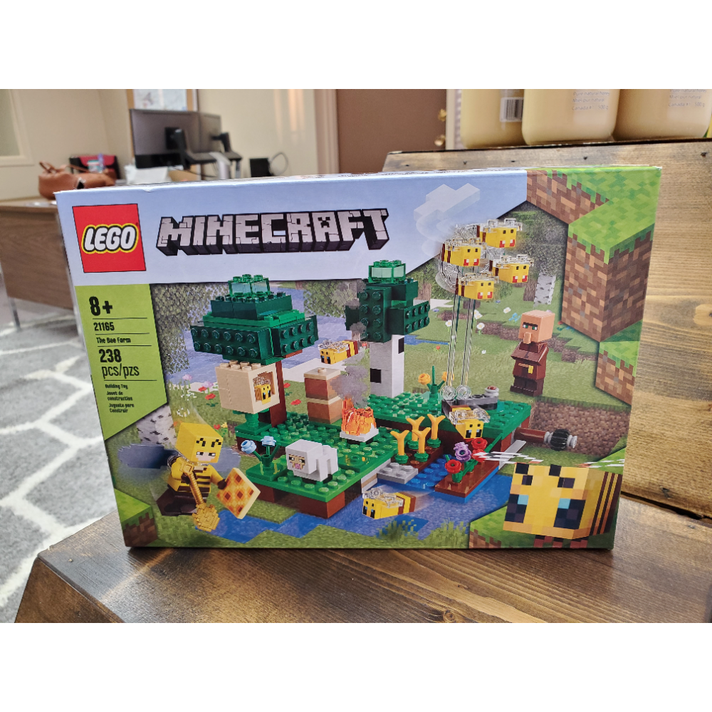minecraft lego bee set
