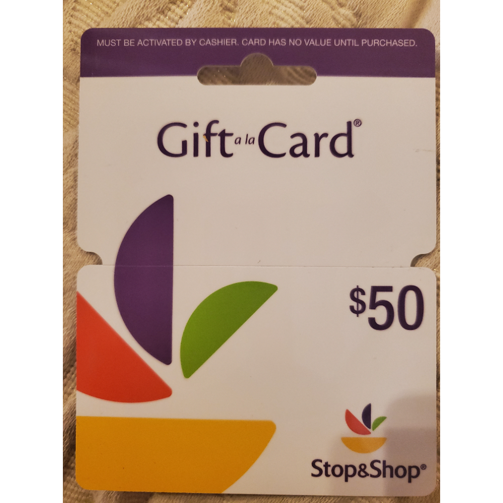 Stop and Shop $50.00 GC 