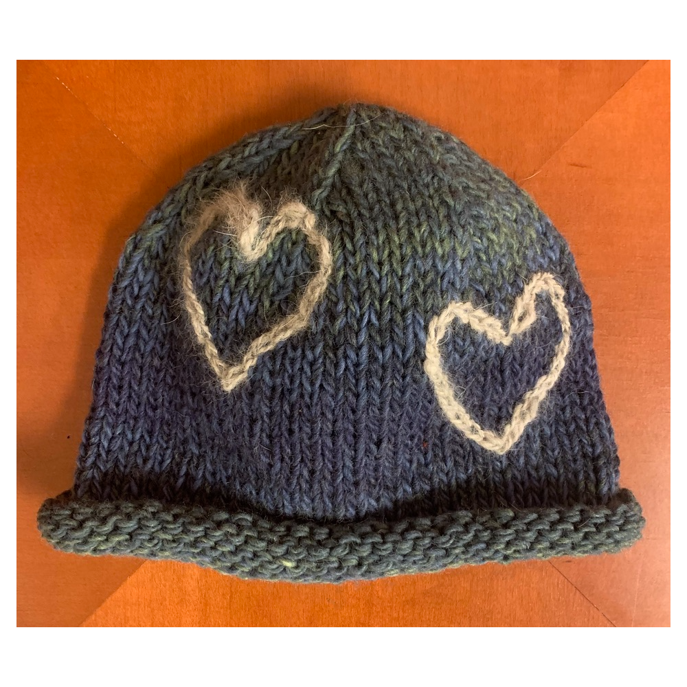 Denali Hearts Knitted Hat