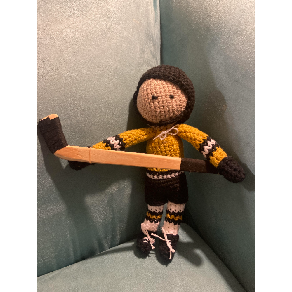 Crocheted Titans Doll