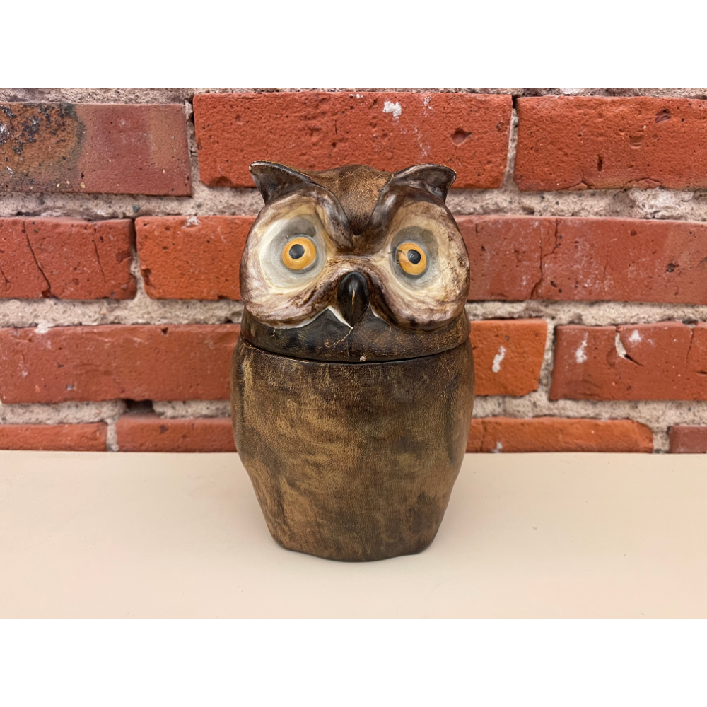 Vintage Owl Cigar Humidor