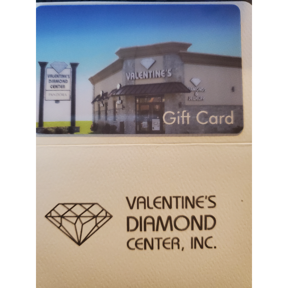 Valentine's Diamond Center $100 GC 