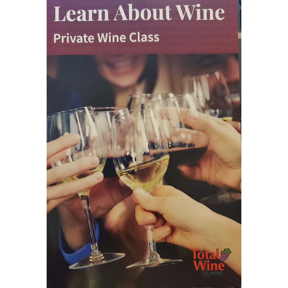 Private Wine Class & Tastings for 20 at Total Wine, Carswell Adoption Fund  + SMOMC Silent Auction, Southside Moms of Multiples