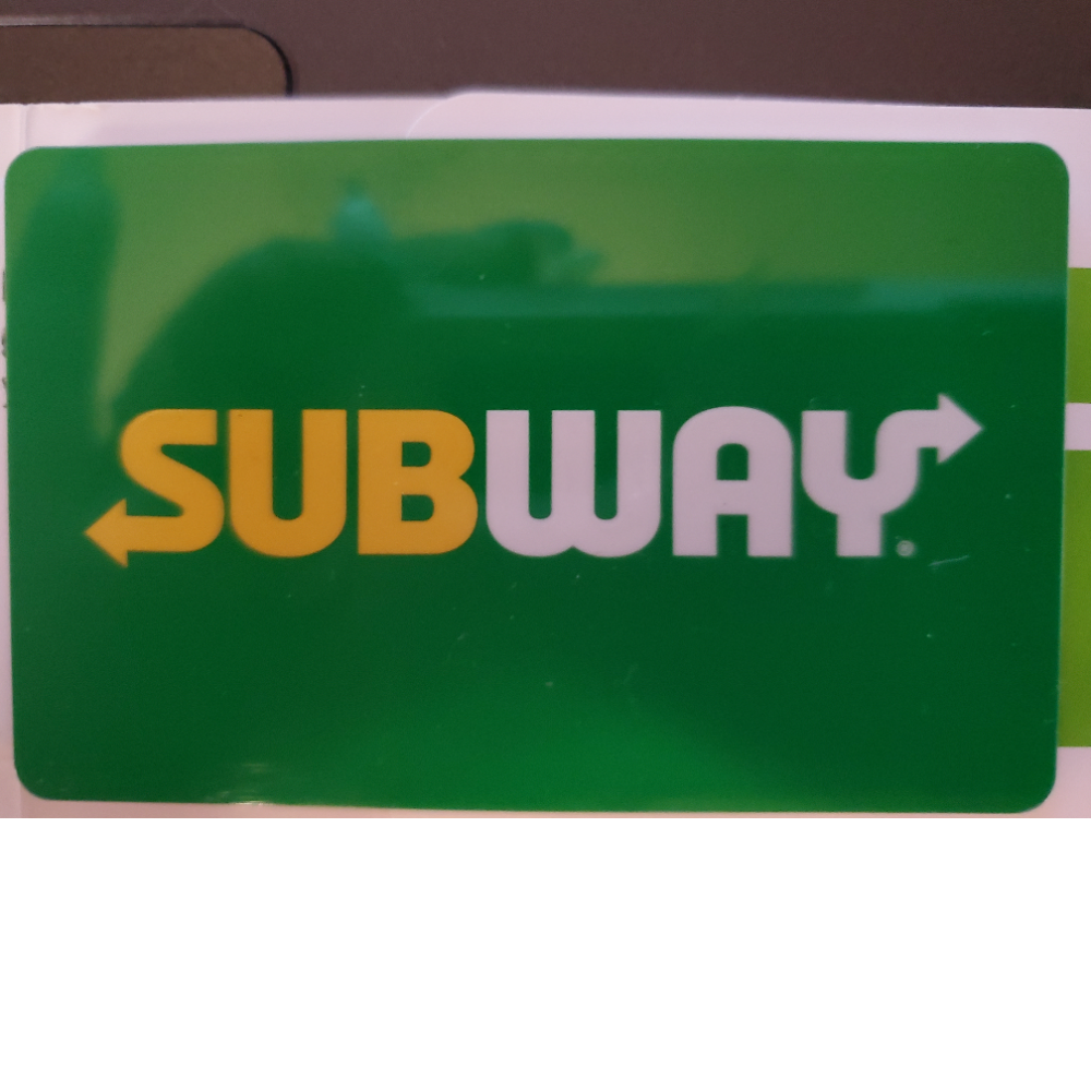 Subway $20 GC 