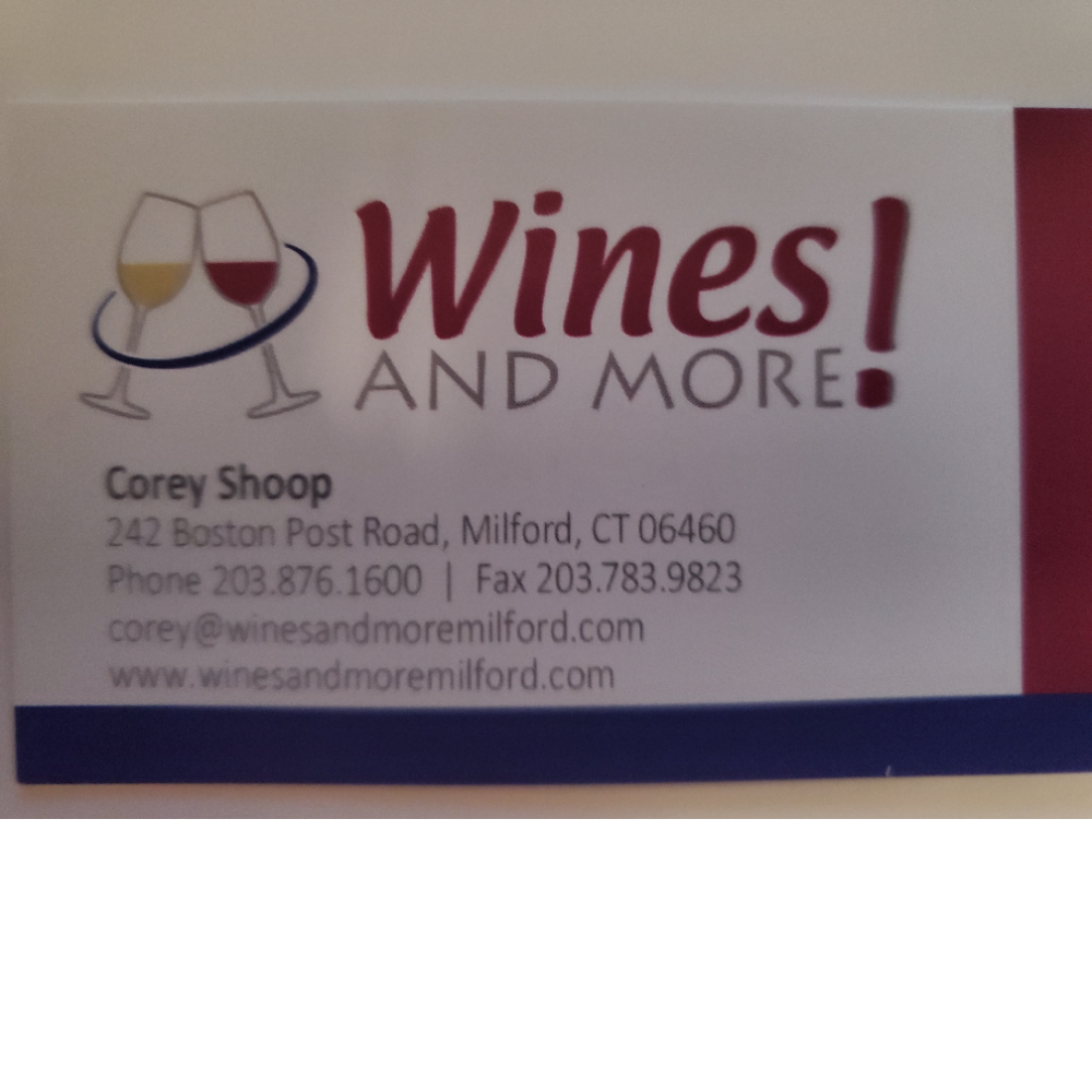 Wines and More $50 GC  and 3 bottles of wine