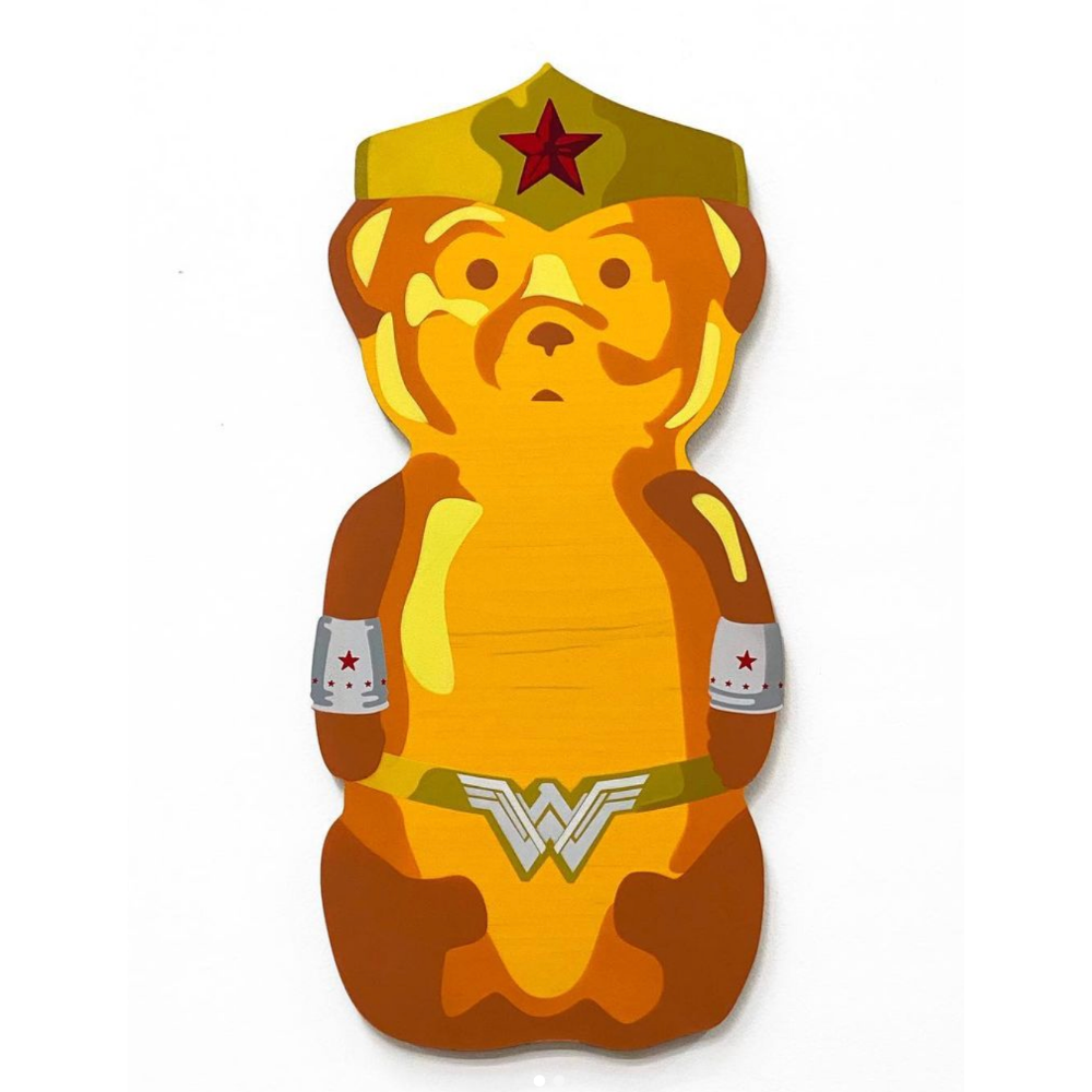 wonder woman stuffed bear