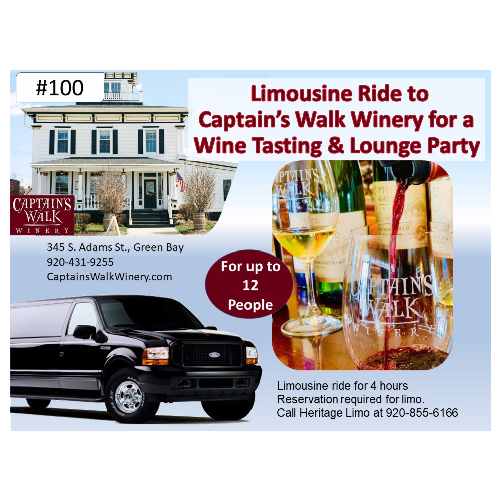 Limo Ride for 12 to Wine Tasting