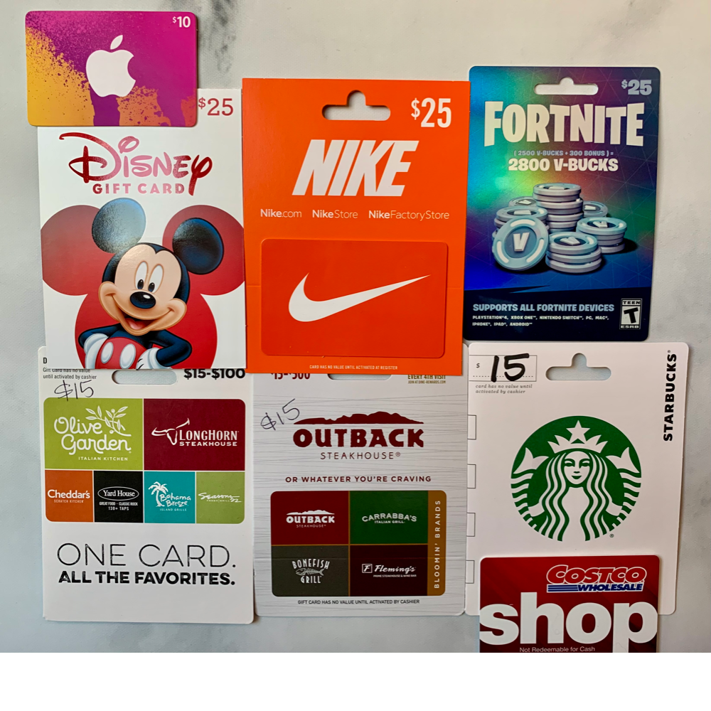 Walgreens nike shop gift card