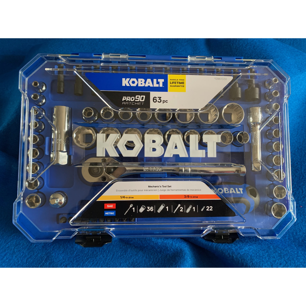 Kobalt 63 pc. Mechanic's tool Set