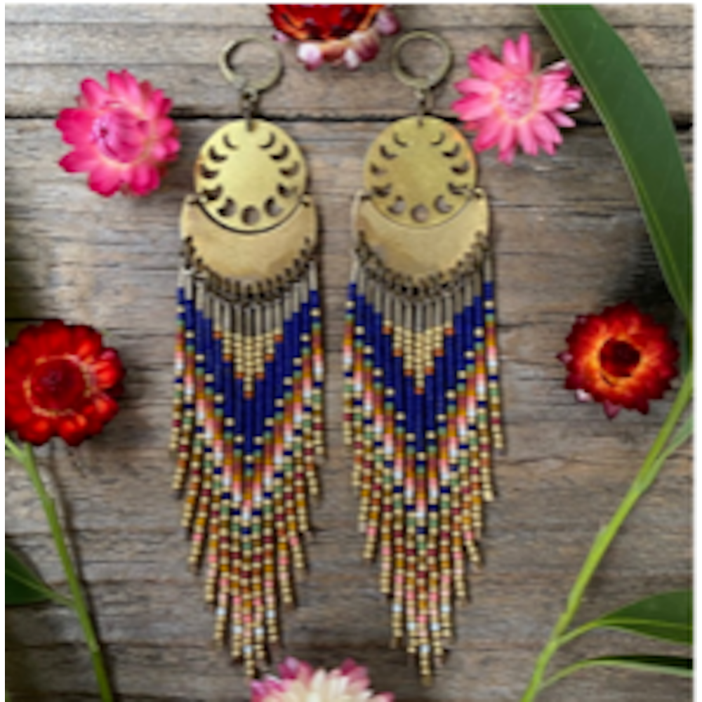 Nadeev Earrings by Dancing Willow Designs