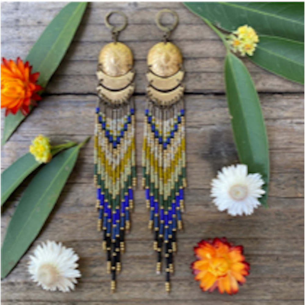 Aisha Earrings by Dancing Willow Design