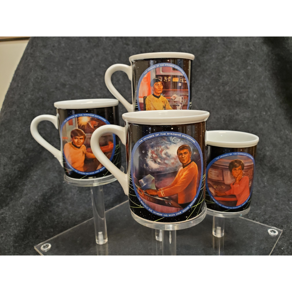 The Star Trek Collection Mugs (4)