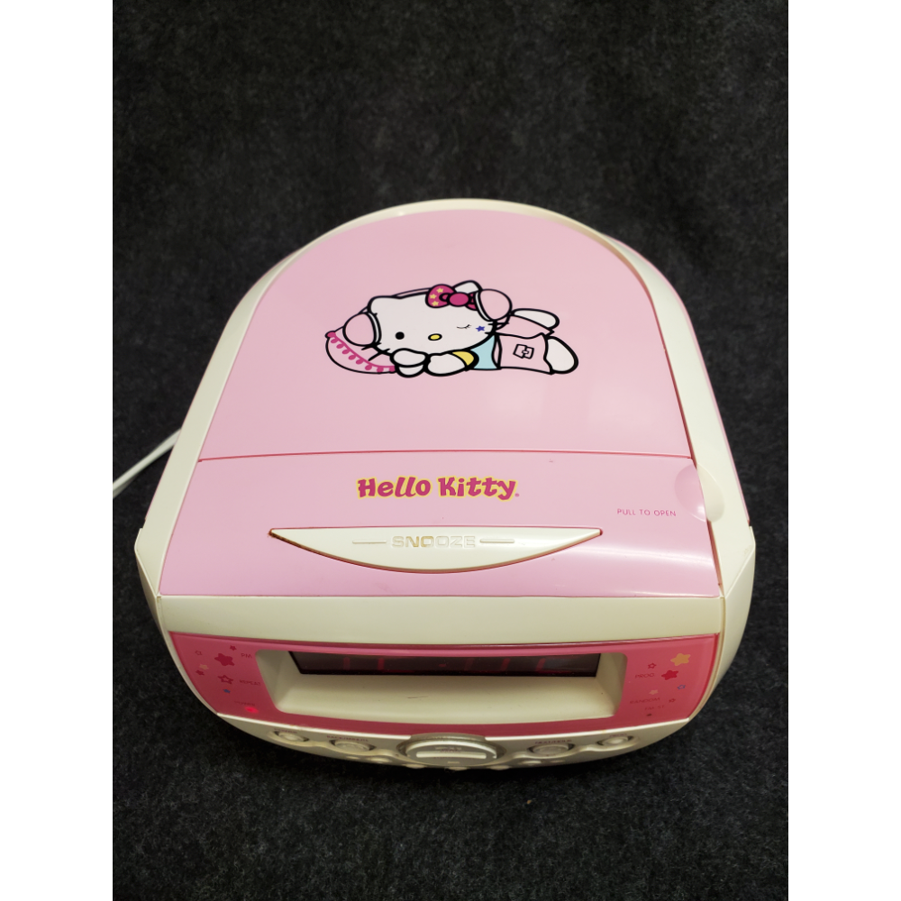 Hello Kitty CD Alarm Clock!