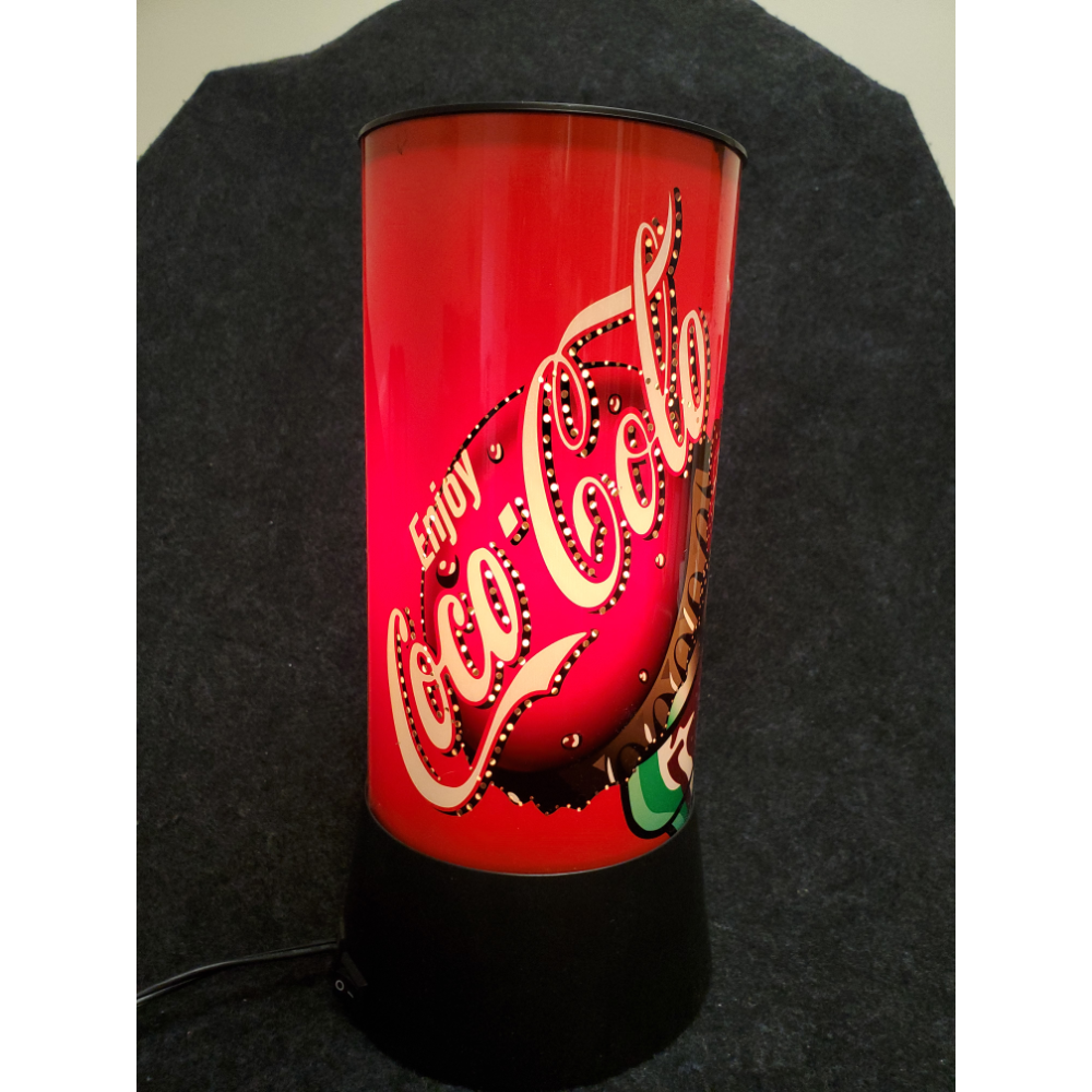 Coco Cola rotating light