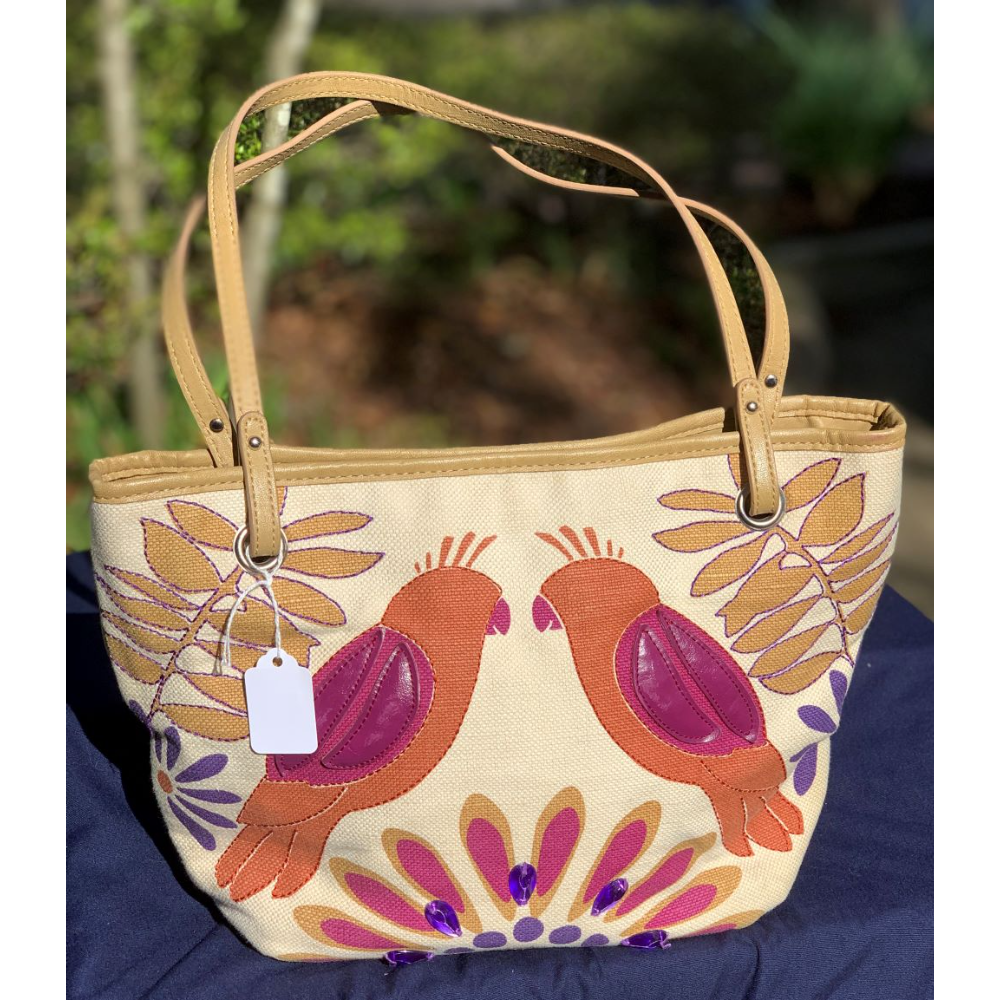 Tropical themed purse