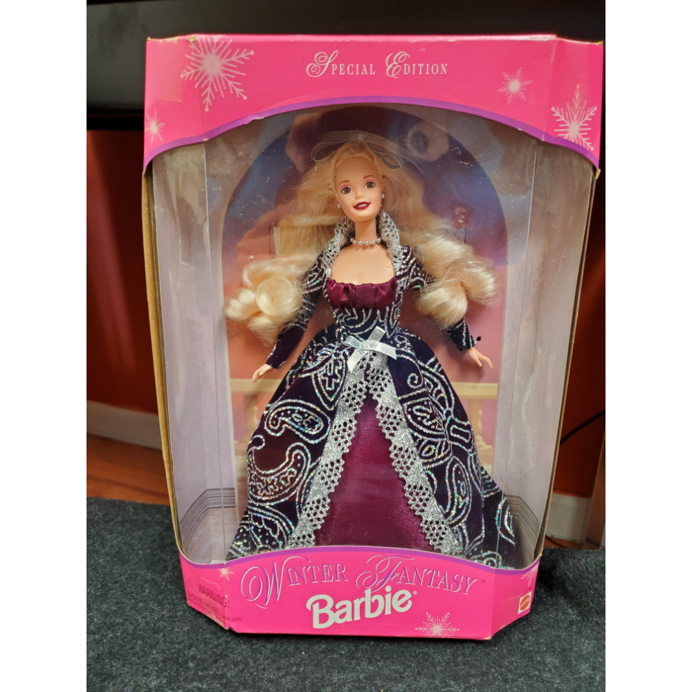 Winter Fantasy Barbie in box