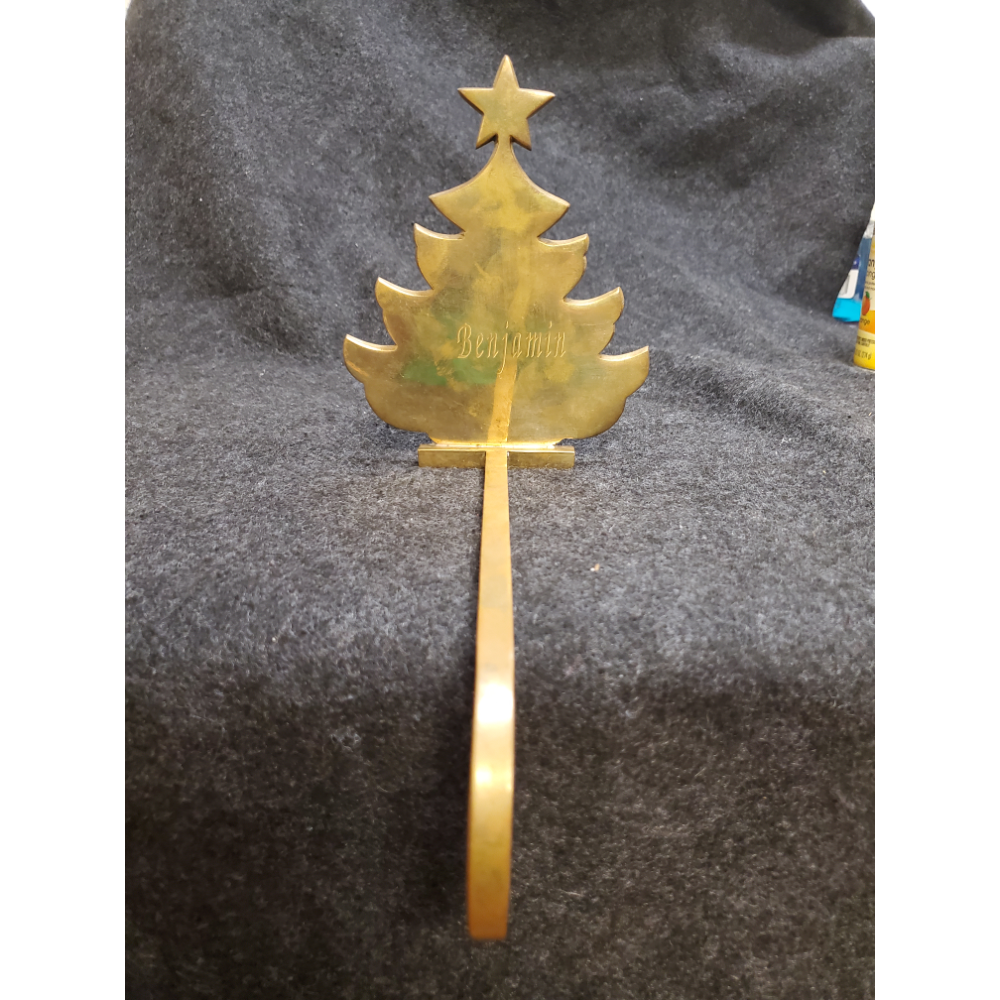 Christmas tree stocking holder 