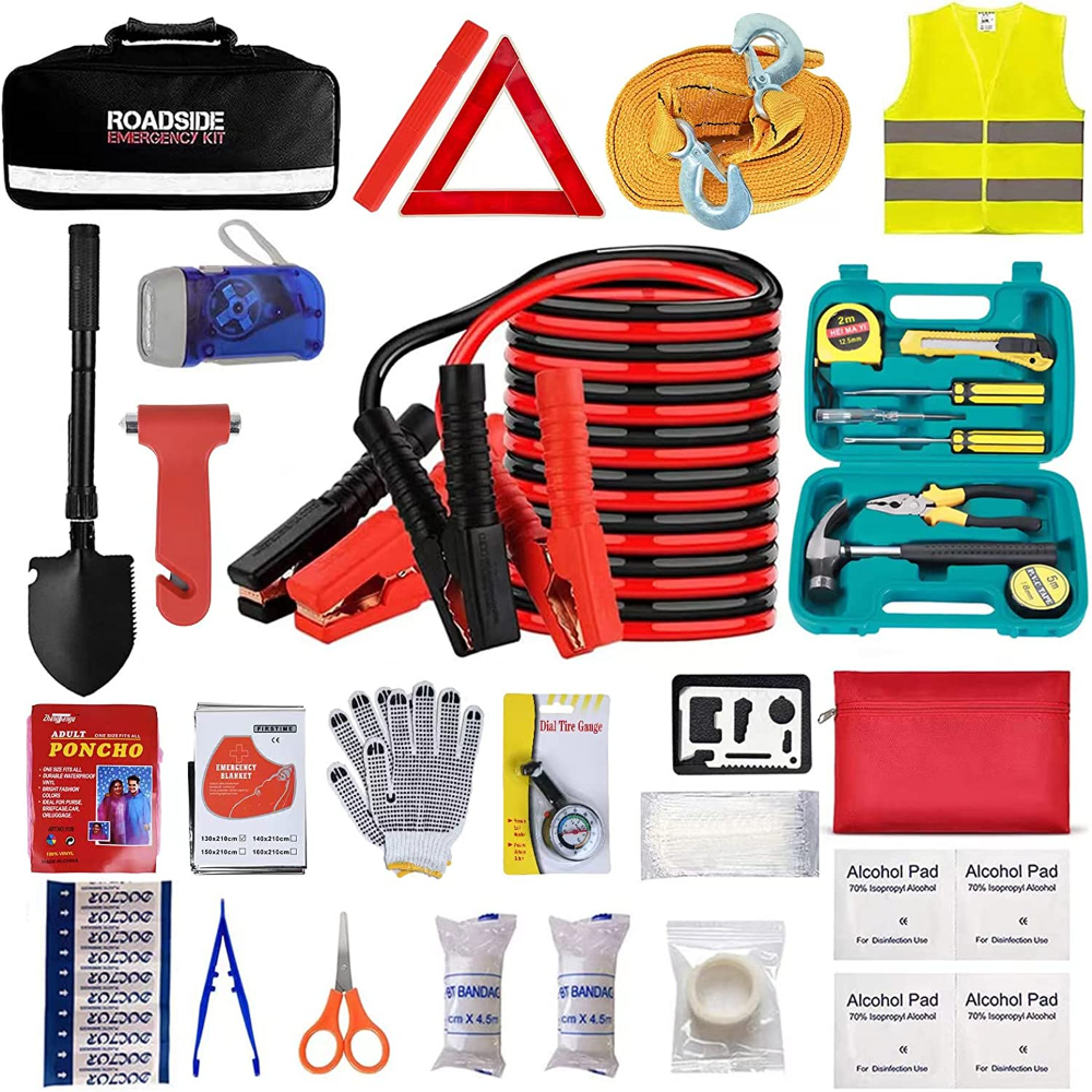 Car Emergency Roadside Tool Kit