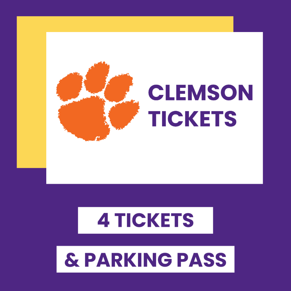 Clemson Football Tickets and Parking Pass