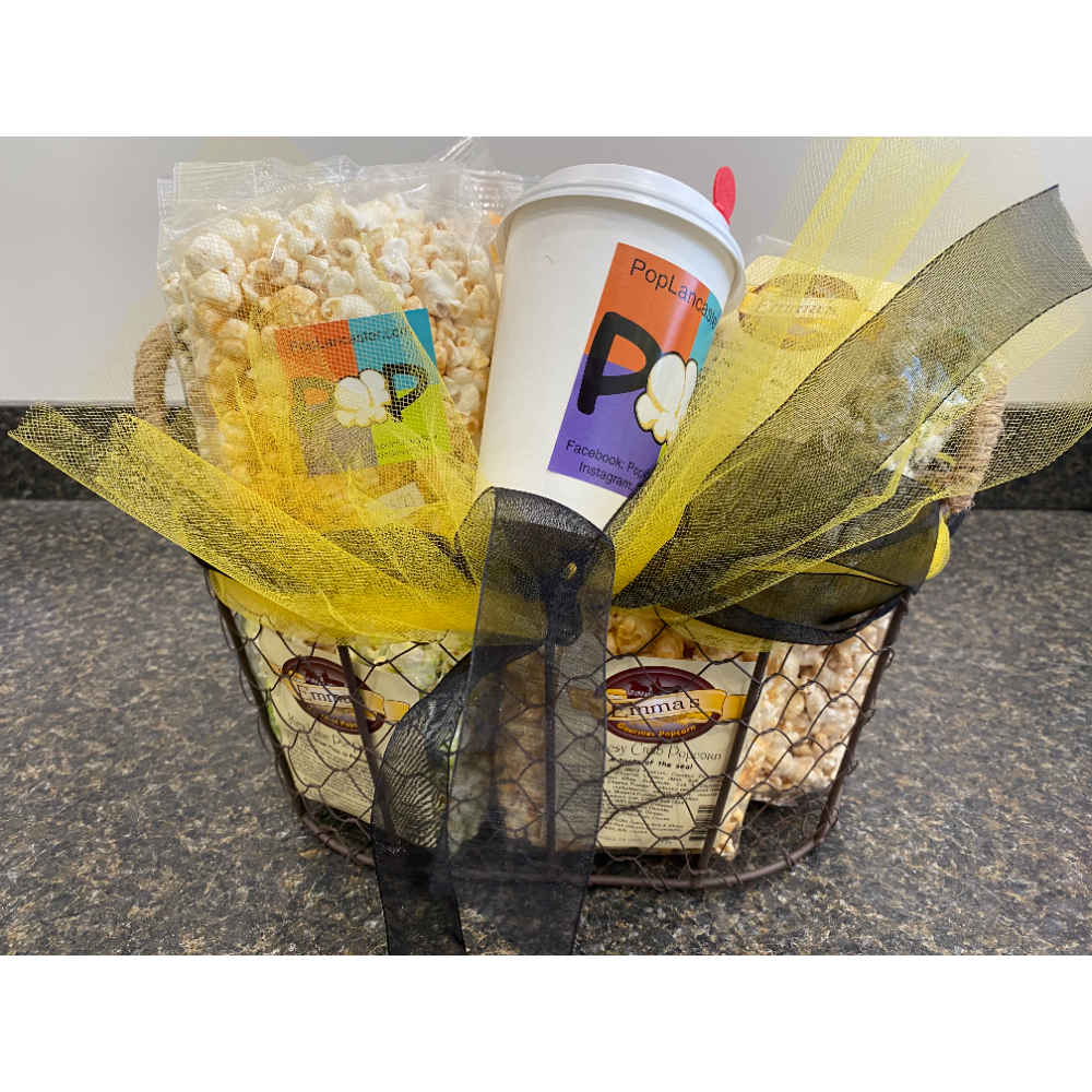 Pop Lancaster Popcorn Gift Basket