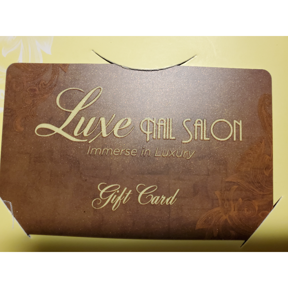 Luxe Nail Salon gift card