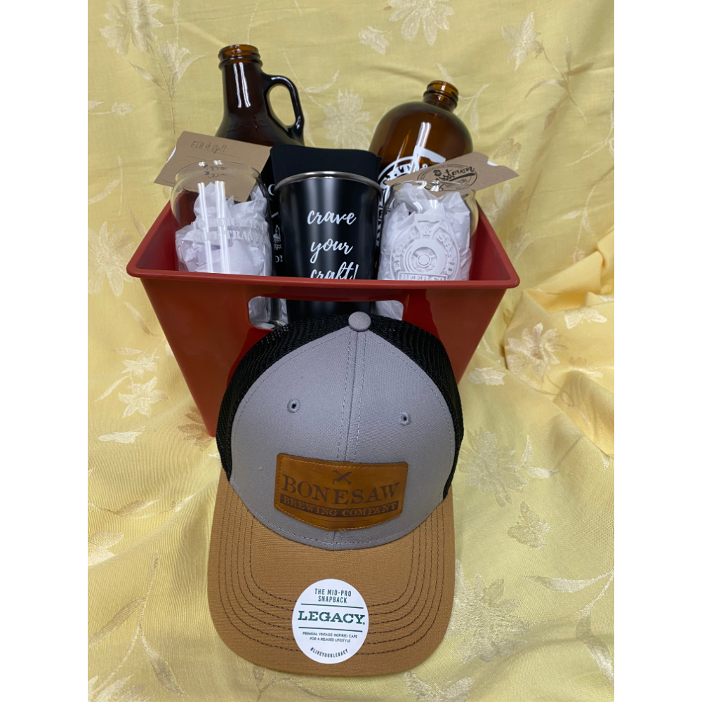 Brewery Gift Basket with $60 in Gift Cards to Two Local Breweries