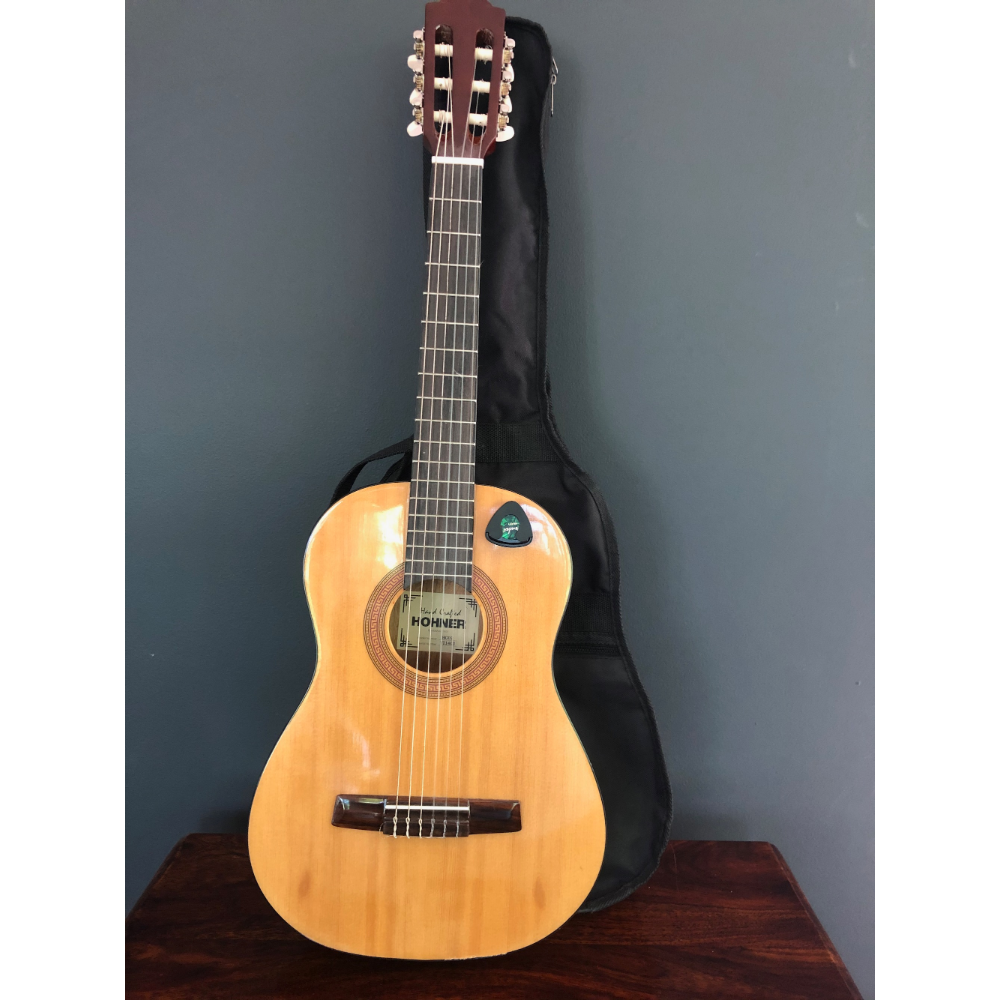 1/2 Size Acoustic Guitar (Hohner HC02) w/ gig bag
