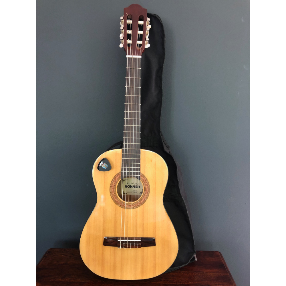 1/2 Size Acoustic Guitar (Hohner HC02) w/ gig bag