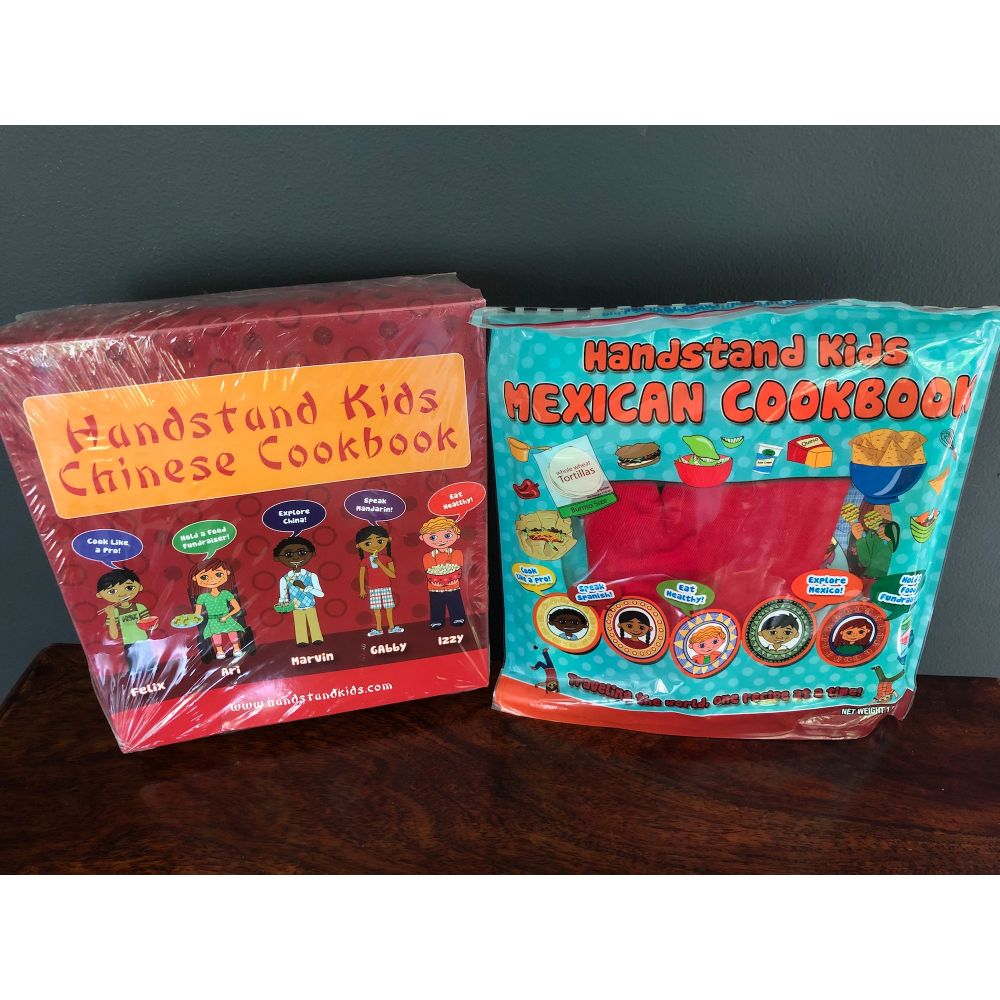 Kids' Cookbook Sets (Chinese & Mexican)