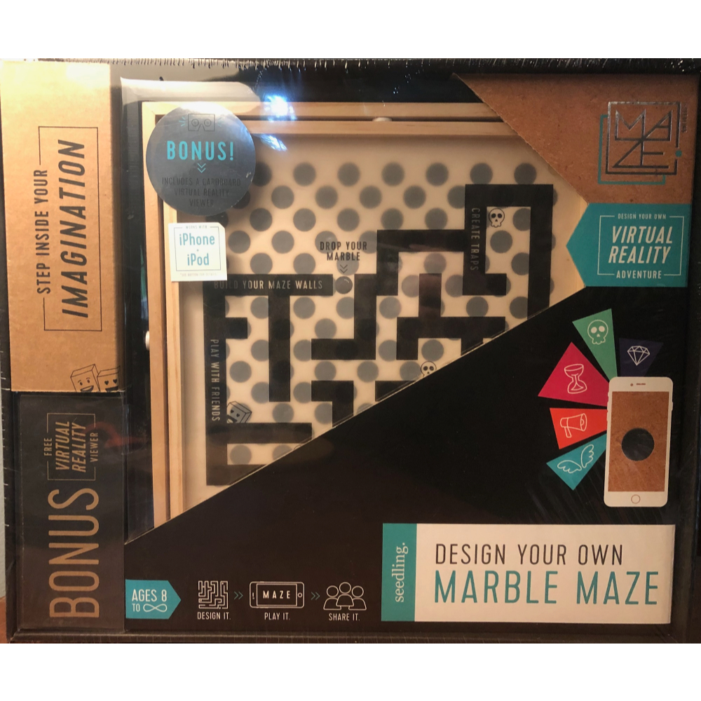 Virtual Reality Marble Maze (Design Your Own!)