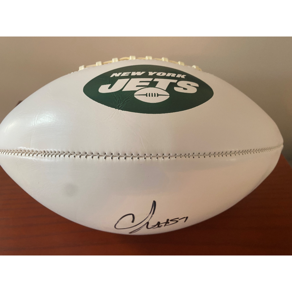 C.J. Mosley Autographed Jets Football 
