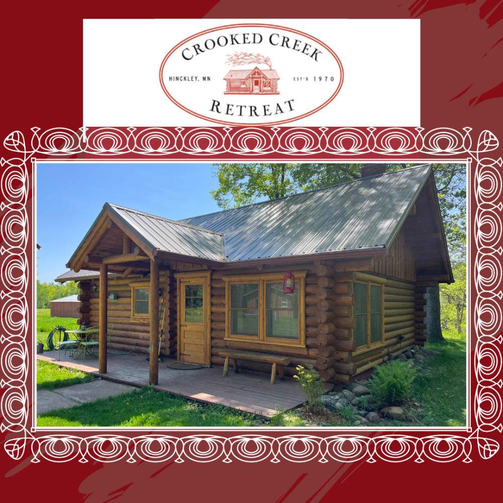 HIGH END ITEM! Crooked Creek Retreat- A two-night stay at a cabin in Hinckley, Minnesota (excluding holidays)