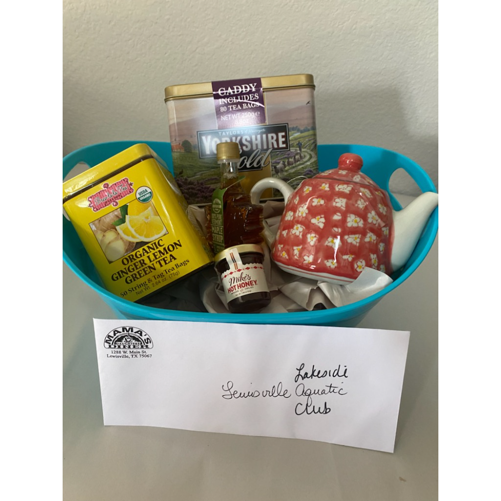 #21 Spot of Tea Anyone?  Mama's Daughter's Diner Lewisville Gift Basket