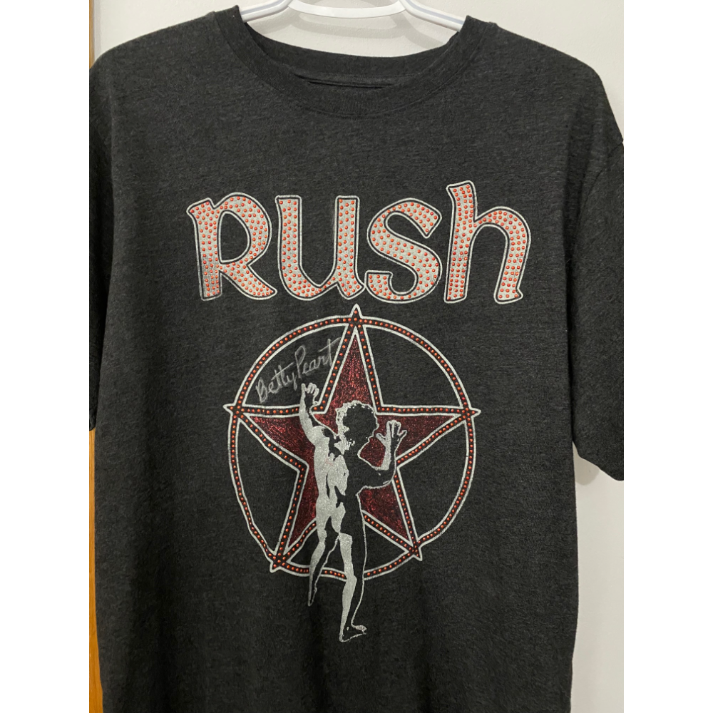 Rush Bling Shirt signed by Neil's Mom