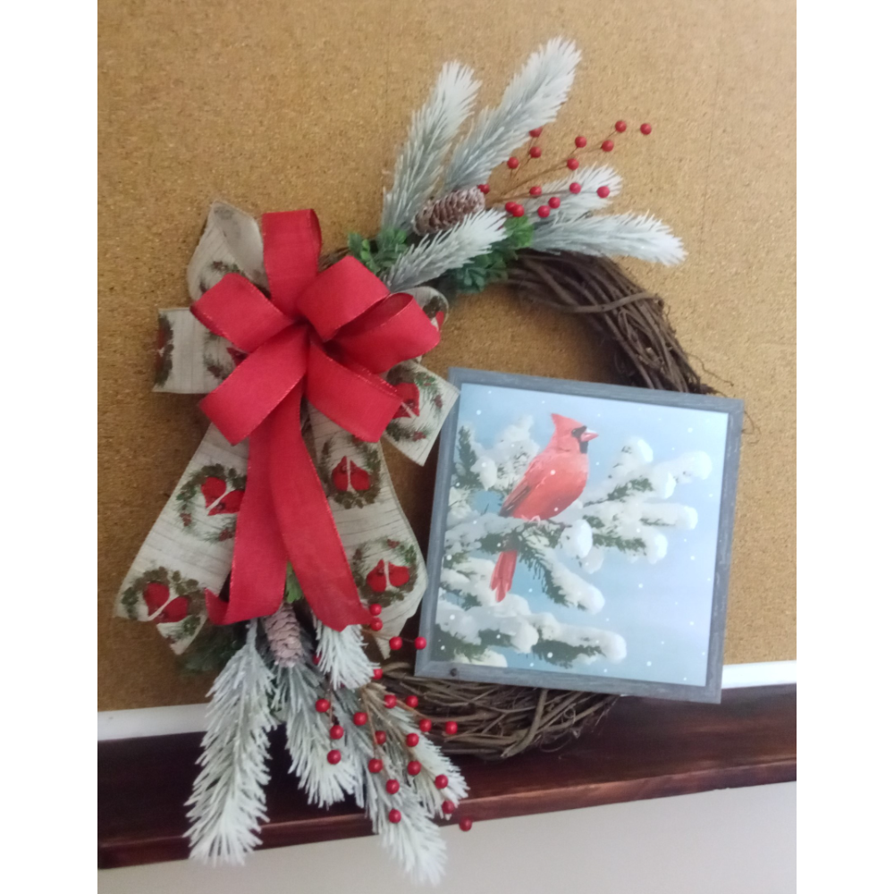 Christmas Wreath (Donated by Honeybear Wreaths)