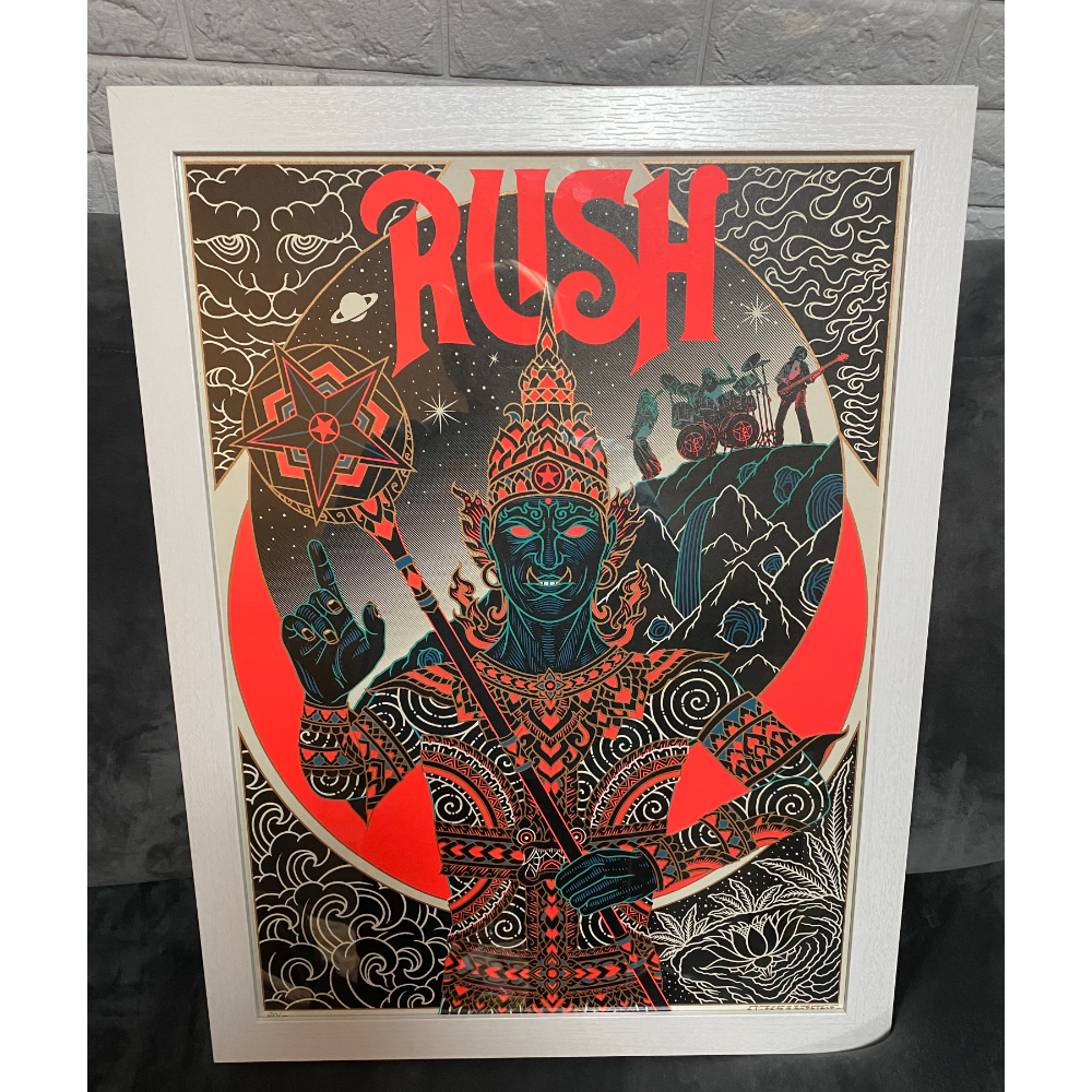 Limited Edition Screen Print 2 Sided Poster -2112Temples of Syrinx