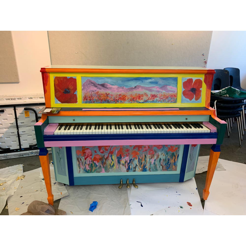 Painted Piano #3
