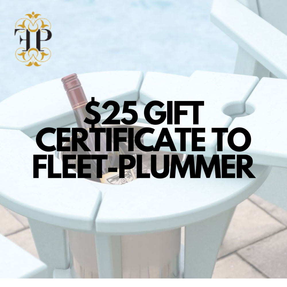 Fleet Plummer $25 Gift Card