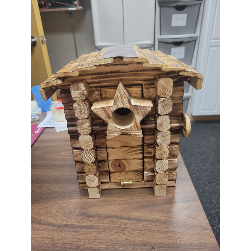 Eastern Bluebird house-hand crafted